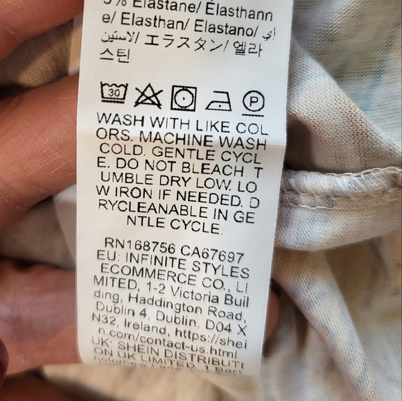 SHEIN NIB Gold and Orange Celestial Tank Top MED - Picture 4 of 9